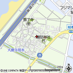 石川県白山市石立町113周辺の地図