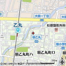 石川県金沢市額乙丸町ハ104周辺の地図
