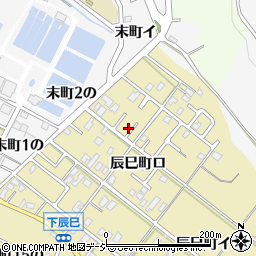 石川県金沢市辰巳町ロ101周辺の地図