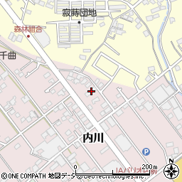 長野県千曲市内川1209周辺の地図