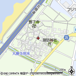 石川県白山市石立町111周辺の地図
