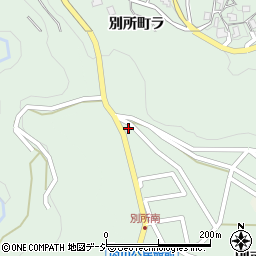 石川県金沢市別所町ラ周辺の地図