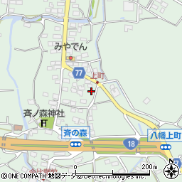 長野県千曲市八幡上町3890-8周辺の地図