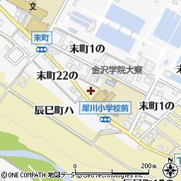 石川県金沢市辰巳町ロ26周辺の地図