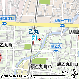 石川県金沢市額乙丸町ハ126周辺の地図