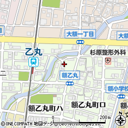 石川県金沢市額乙丸町ハ103-2周辺の地図