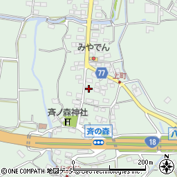 長野県千曲市八幡3837周辺の地図