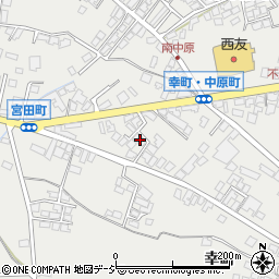 長野県大町市大町幸町5400-3周辺の地図