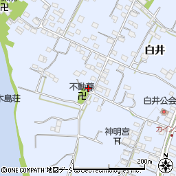 群馬県渋川市白井830-1周辺の地図