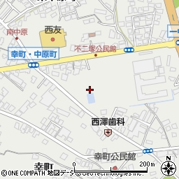 長野県大町市大町幸町4638周辺の地図