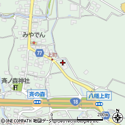 長野県千曲市八幡上町3895周辺の地図