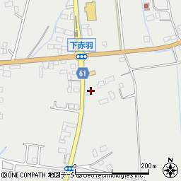 栃木県芳賀郡市貝町赤羽2227周辺の地図