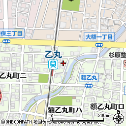 石川県金沢市額乙丸町ハ127周辺の地図