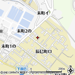 石川県金沢市辰巳町ロ99周辺の地図