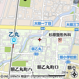 石川県金沢市額乙丸町ハ101周辺の地図