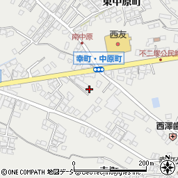 長野県大町市大町幸町5396周辺の地図