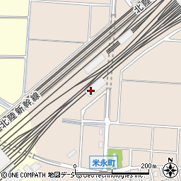 石川県白山市米永町2334-2周辺の地図