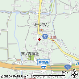 長野県千曲市八幡上町3836周辺の地図