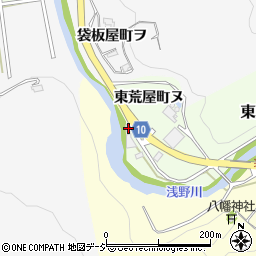 石川県金沢市東荒屋町ヌ15周辺の地図