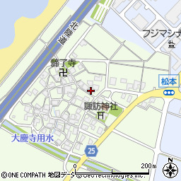 石川県白山市石立町119周辺の地図