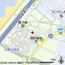 石川県白山市石立町119周辺の地図