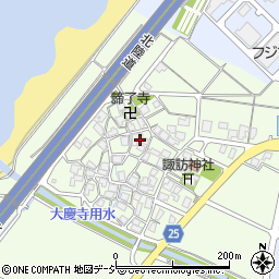 石川県白山市石立町106周辺の地図