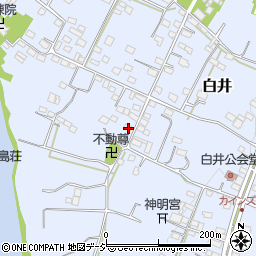 群馬県渋川市白井830周辺の地図