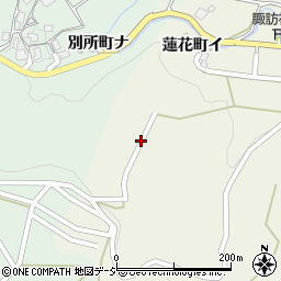 石川県金沢市蓮花町ホ周辺の地図