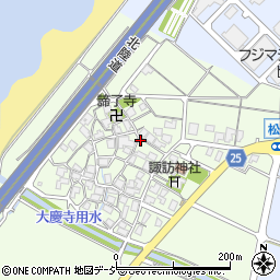 石川県白山市石立町108周辺の地図