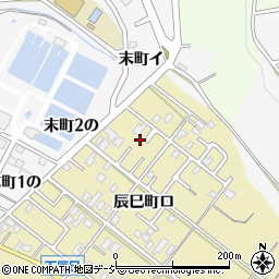 石川県金沢市辰巳町ロ122周辺の地図