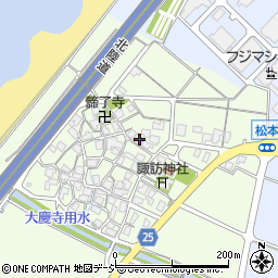 石川県白山市石立町118周辺の地図