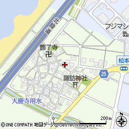 石川県白山市石立町118周辺の地図