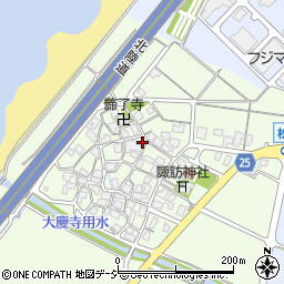 石川県白山市石立町107周辺の地図