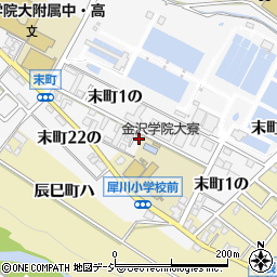 石川県金沢市末町１の周辺の地図