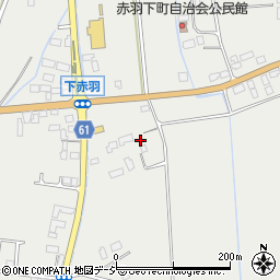 栃木県芳賀郡市貝町赤羽1711周辺の地図