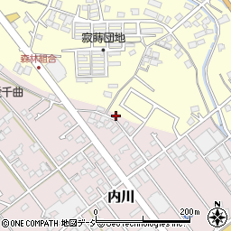 長野県千曲市内川1220周辺の地図