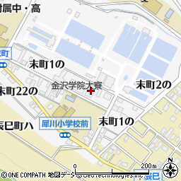 石川県金沢市末町１の164周辺の地図