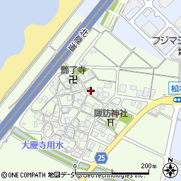 石川県白山市石立町117周辺の地図