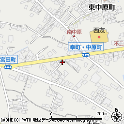 長野県大町市大町幸町5401-1周辺の地図