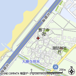 石川県白山市石立町76周辺の地図