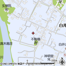 群馬県渋川市白井808周辺の地図