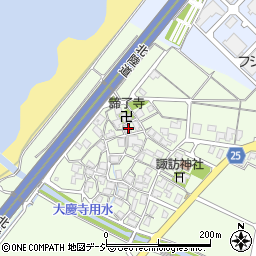 石川県白山市石立町105周辺の地図