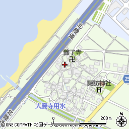 石川県白山市石立町73周辺の地図