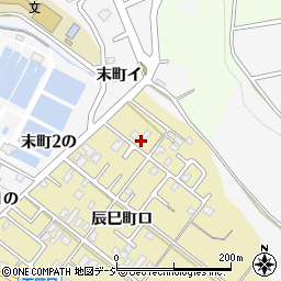 石川県金沢市辰巳町ロ132周辺の地図