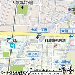 石川県金沢市額乙丸町ハ79周辺の地図