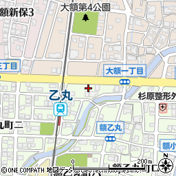 石川県金沢市額乙丸町ハ86周辺の地図