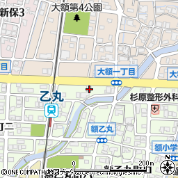 石川県金沢市額乙丸町ハ84周辺の地図