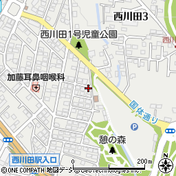 神原邸_西川田アキッパ駐車場周辺の地図