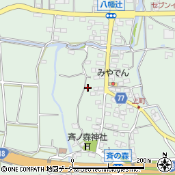 長野県千曲市八幡上町3661周辺の地図