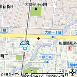 石川県金沢市額乙丸町ハ85周辺の地図